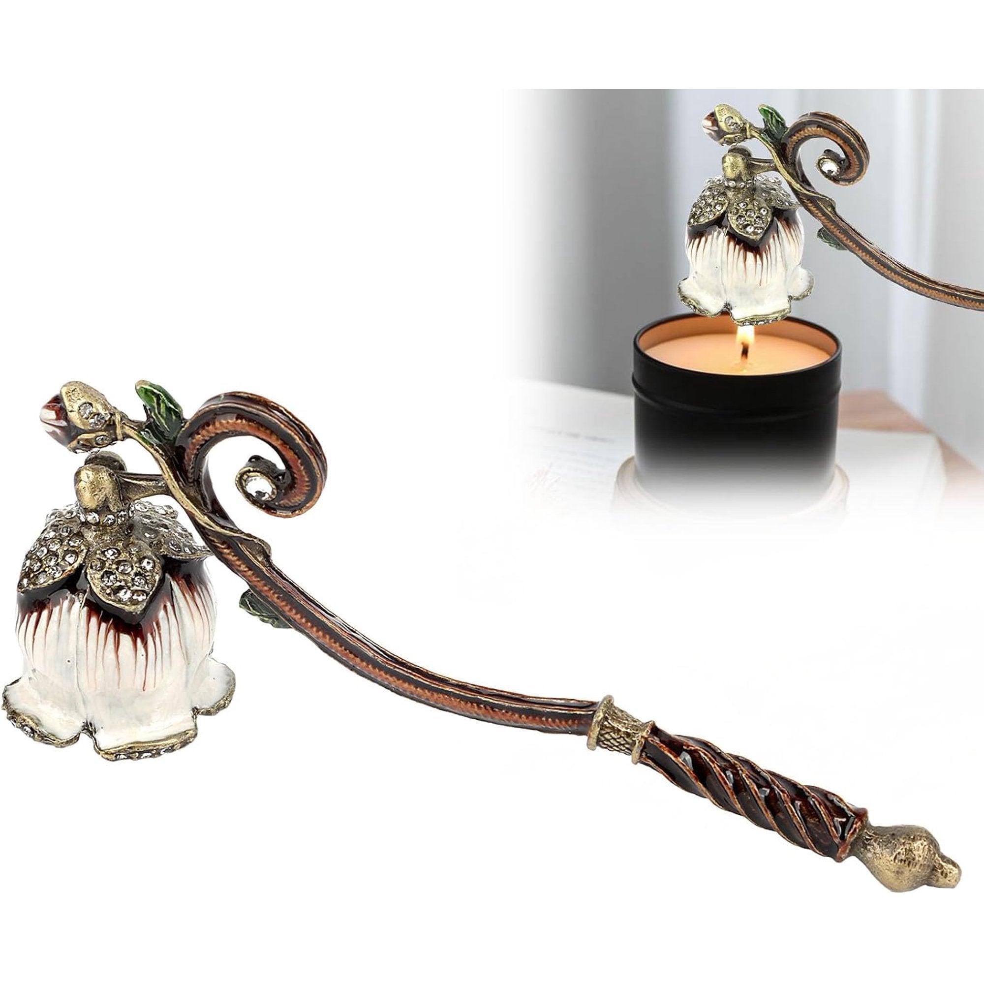 Vintage Brass Candle Snuffer