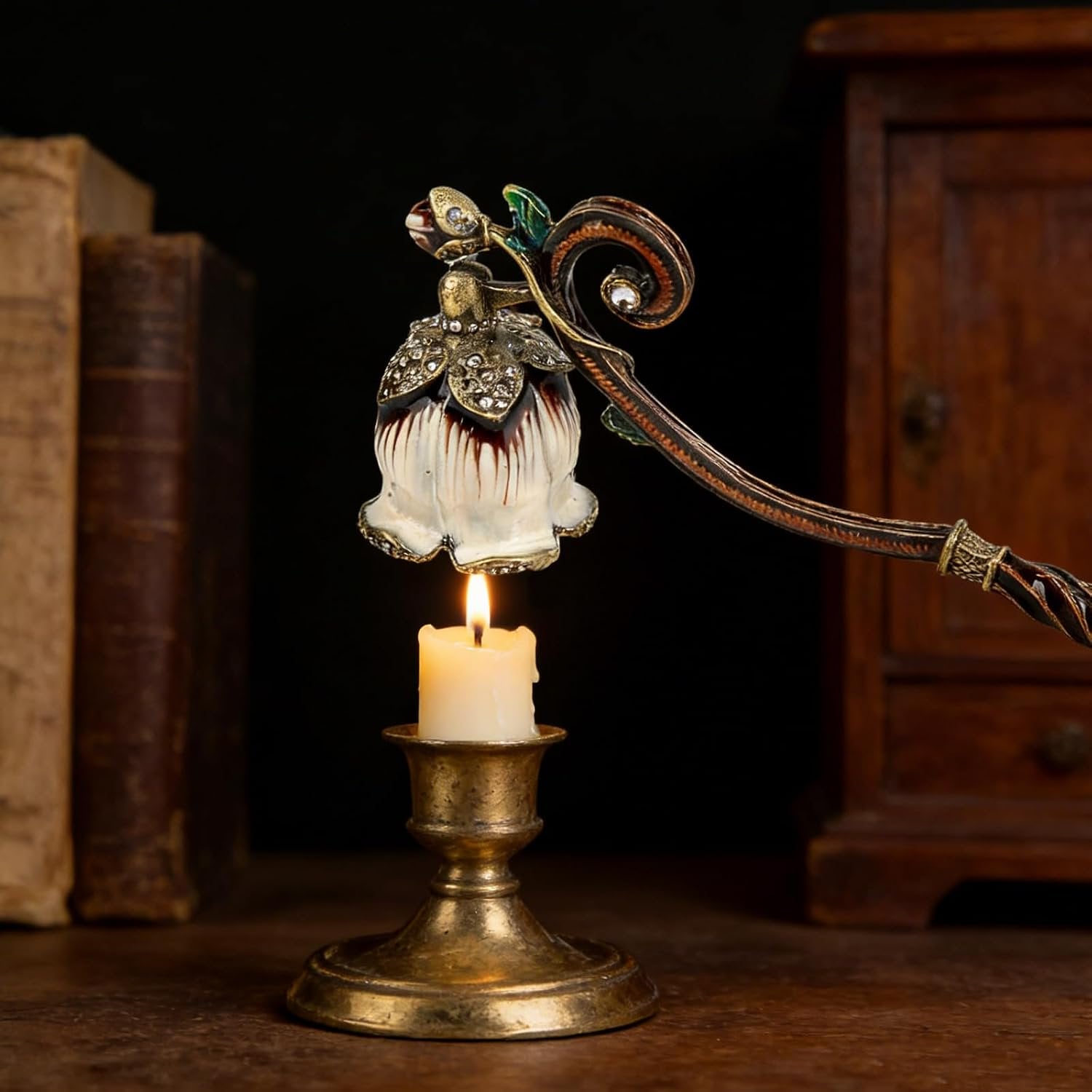 Vintage Brass Candle Snuffer