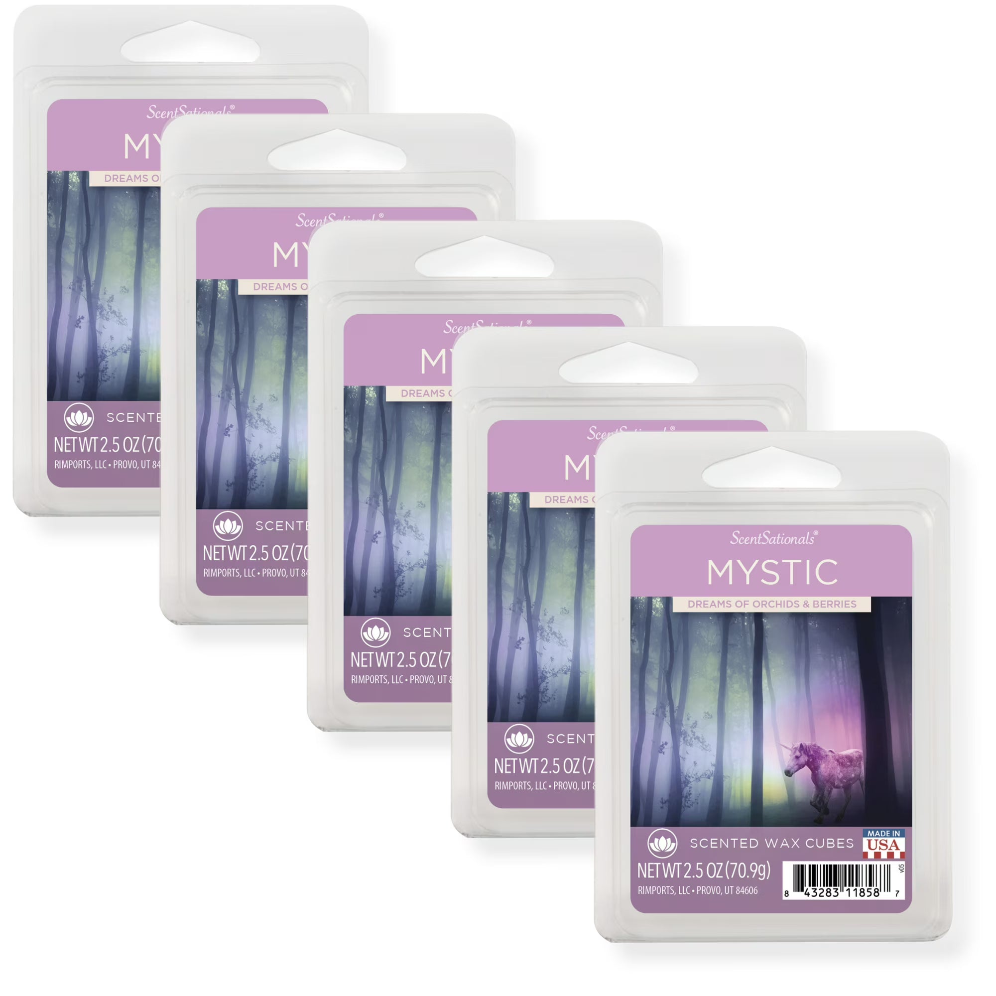 Mystic Scented Wax Melts – 5 Pack